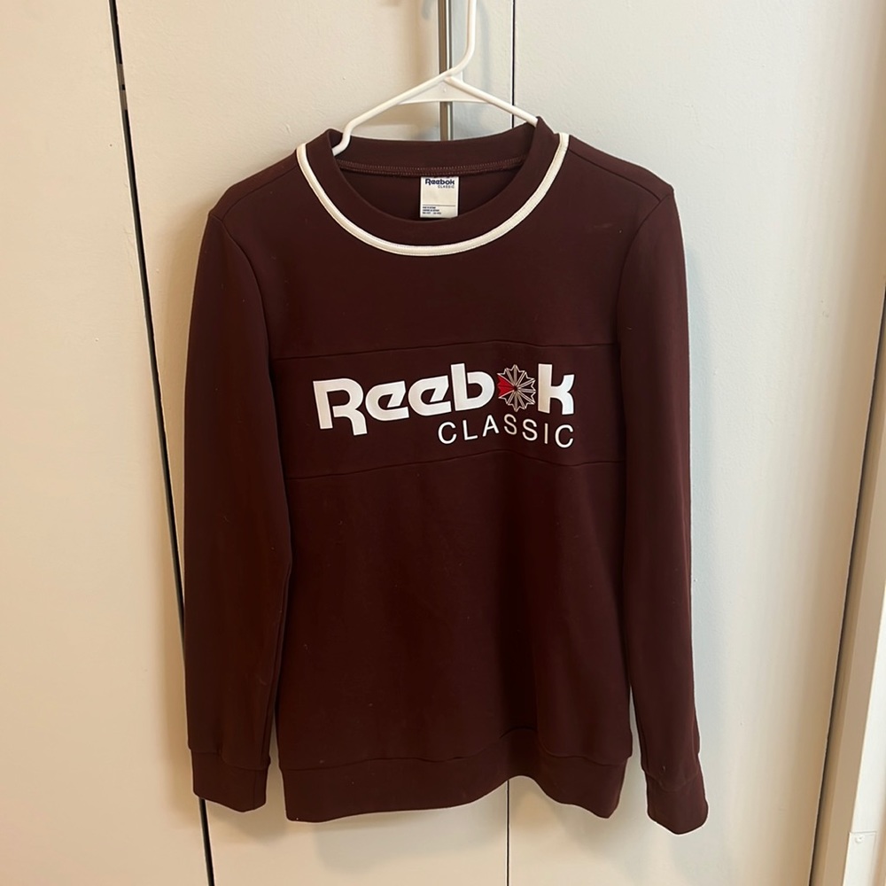 Maroon Reebok Classic Crewneck